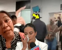 Pamela López sufre ataque de mamá de Christian Cueva en aeropuerto de Trujillo frente a todos