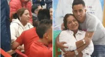 Christian Cueva protagoniza emotivo reencuentro con su madre en evento de Cienciano