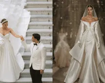 Vestidos de novia 2025: boho, lentejuelas y otras tendencias nupciales que arrasan Vestidos de novia 2025: boho, lentejuelas y otras tendencias nupciales que arrasan