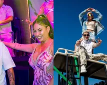 Pamela Lopez sorprende como actriz principal en video clip de salsero con un estilazo denim
