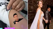 Karla Tarazona se tatúa en honor a Christian Domínguez tras su boda