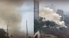 Incendio en la Costa Verde: fuego cerca de Larcomar moviliza a varias unidades de bomberos