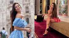 Sully Sáenz conquista playas de Miami con su imponente traje de baño estilo Barbie