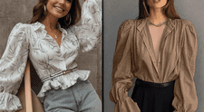 Blusas con manga obispo: la prenda más chic del 2025 para estilizar tu silueta
