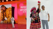 Jorge Luis Salinas galardonado en los Latin American Fashion Awards 2025: honra a Gamarra y a las artesanas peruanas