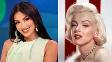 Michelle Soifer revive la época dorada de los 50 con un look inspirado en Marilyn Monroe
