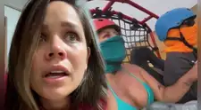 Andrea San Martín sorprende al permitir que su hija de 10 años manejara buggy a alta velocidad: "¡Ya, para!"