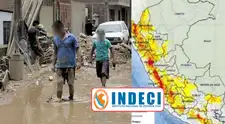 ALERTA ROJA en Perú: INDECI advierte riesgo de huaicos por lluvias extremas en seis regiones para las próximas 24 horas