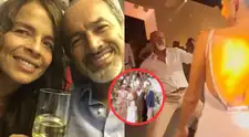 Carlos Alcántara y Jossie Lindley se reencontraron en la boda de su hijo tras separarse y varios ampays: así reaccionaron
