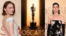Premios Oscar 2026: los looks más imponentes y glamorosos de la alfombra roja, de Anne Hathaway a Demi Moore