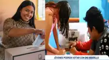 Jóvenes podrán sufragar con DNI amarillo vencido: Reniec confirma medida para comicios 2026
