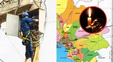 ATENCIÓN | Corte de luz este 8 y 9 de abril en 9 distritos: 39 zonas sin servicio por hasta 10 horas