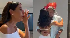 María Pía Copello emociona al sorprender a su esposo Samuel Dyer en su cumpleaños y se quiebra: "Gracias por todo..."