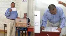 Jorge Nieto sorprende al votar y el video se vuelve viral: el momento que desató reacciones