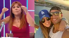 Magaly Medina critica a Alejandra Baigorria por viajar con Said Palao tras ampay en Argentina: “Lo premió con un viaje a Europa”