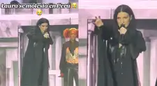 Laura Pausini detiene concierto en Lima y reclama a fans por no cantar: “Pagan mucho, pero no saben mis canciones”