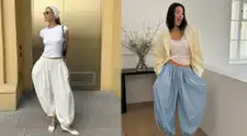 Los ‘balloon pants’ vuelven con fuerza: así se lleva la tendencia que reemplaza a los jeans