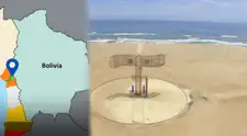 La playa de 5 km que podría dar acceso al mar a Bolivia hasta 2091, pero hoy está abandonada