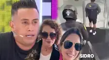 Cueva llega con policías a casa de Pamela López tras ser prohibido por su exsuegra auxiliar a su hija ENFERMA y estalla la polémica