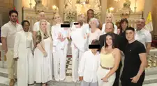 Mauricio Diez Canseco y Dailyn Curbelo bautizaron a sus pequeños Valentina y Doménico