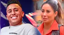 Pamela López en shock al enterarse en vivo que Christian Cueva la echó de su casa en Trujillo y cambió las chapas