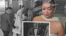 ¡NO LO ESPERABA! Orquesta le dedica 'La Incondicional' a Karla Tarazona en su boda con Christian Domínguez
