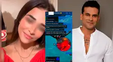 Hija mayor de Christian Domínguez enfurece con él por exponer su chat privado por el Día del Padre: "Sin mi autorización"