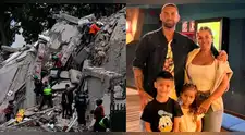 DESGARRADOR | Futbolista clama por ayuda para encontrar a su esposa e hijos tras terremotos en Venezuela: Su edificio se derrumbó