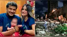Futbolista que buscaba a su familia tras terremoto en Venezuela confirmó muerte de su esposa: Protegió con su cuerpo a su bebé