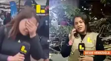 El desgarrador llanto de reportera venezolana de Latina al volver a su país tras los terremotos: “No era lo que conocía”