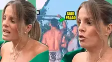 Alejandra Baigorria PIERDE LOS PAPELES y se va contra periodista DEFENDIENDO a capa y espada a Said Palao por 'ampay': "¡No calumnies!"