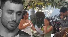 Hija de Said Palao ROMPE EN LLANTO al dedicar conmovedor discurso a su madre en plena boda: "Moviste cielo y tierra por mí"