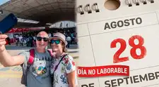 ¡ATENCIÓN! El 28 de agosto será DÍA NO LABORABLE en Perú:  ¿qué trabajadores serán beneficiados y cuál es el motivo?