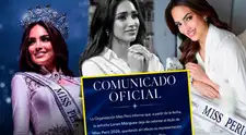 ¡ESCÁNDALO! Organización Miss Perú LE QUITA la corona a Luren Márquez, su reina 2026, a pocos meses del Miss Universo