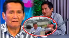 Óscar Custodio pierde los papeles y agrede a periodista cuando llegaba a Fiscalía por caso Naldy Saldaña