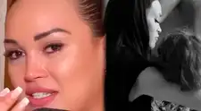 Angie Arizaga se aleja de su hijo con Jota Benz y le dedica SENTIDO mensaje antes de salir del Perú: “No es fácil”