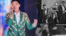 ¡ALERTA EN PLENO CONCIERTO! Óscar Junior, líder de La Bella Luz, sufre FUERTE CAÍDA del escenario y termina en EMERGENCIAS: este es su estado