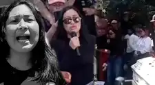 Hija de 'La China' Polo SE QUIEBRA en DESGARRADOR llanto al despedirla en su entierro: "Como no quieres que no llore"