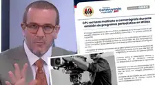 ¡TRASPASÓ FRONTERAS! Maltrato de Augusto Thorndike a camarógrafo llega a la prensa extranjera y genera indignación: “Espero que lo hayan echado a él”