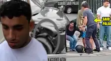 Said Palao sufre ACCIDENTE en Surco y choca su camioneta contra una moto: así quedó su vehículo