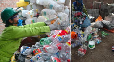 ¿Cuánto gana un reciclador de plástico mensualmente en el Perú?