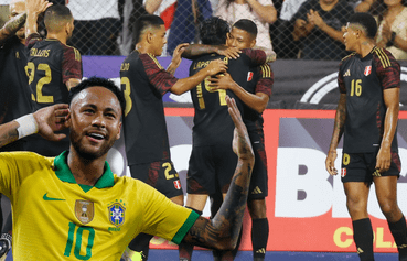 Matute vibra con la visita sorpresa de 'Neymar' antes del partido de Perú vs. Nicaragua