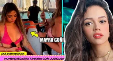 Mayra Goñi aparece en LLAMATIVO anuncio de yates con 'chicas gratis'