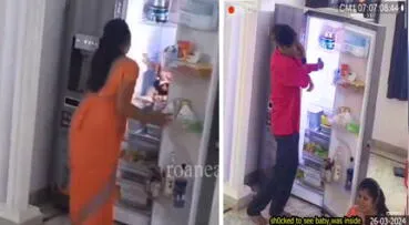 Madre deja a su hijo en refrigeradora por estar concentrada en el celular