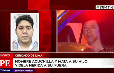 Parricidio en Cercado de Lima: Hombre apuñaló y mató a su hijo e hirió a su nuera