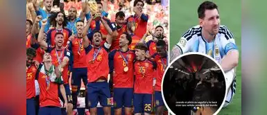 ¿Broma pesada? Piloto español hace creer a un avión lleno de ARGENTINOS que GANARON el Mundial ¿Broma pesada? Piloto español hace creer a un avión lleno de ARGENTINOS que GANARON el Mundial