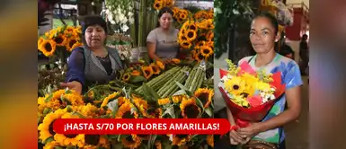 Flores Amarillas para el 21 de Septiembre Alcanzan S/70 ¡Aumentan los precios! Flores amarillas para el 21 de septiembre alcanzan S/70: ¿Qué causó el incremento?