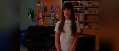 Lea Michele rompió en llanto al cantar en memoria de Cory Monteith Lea Michele rompió en llanto al cantar en memoria de Cory Monteith