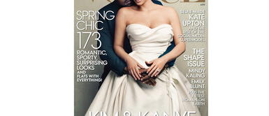 Kanye West ha tenido que batallar para conseguir la aparición de su chica en la portada de la revista "Vogue" Kim Kardashian logró ser portada de 'Vogue' gracias a su novio Kanye West