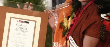 Lideresa asháninka es declarada "Heroína del medio ambiente" Lideresa asháninka es declarada "Heroína del medio ambiente"